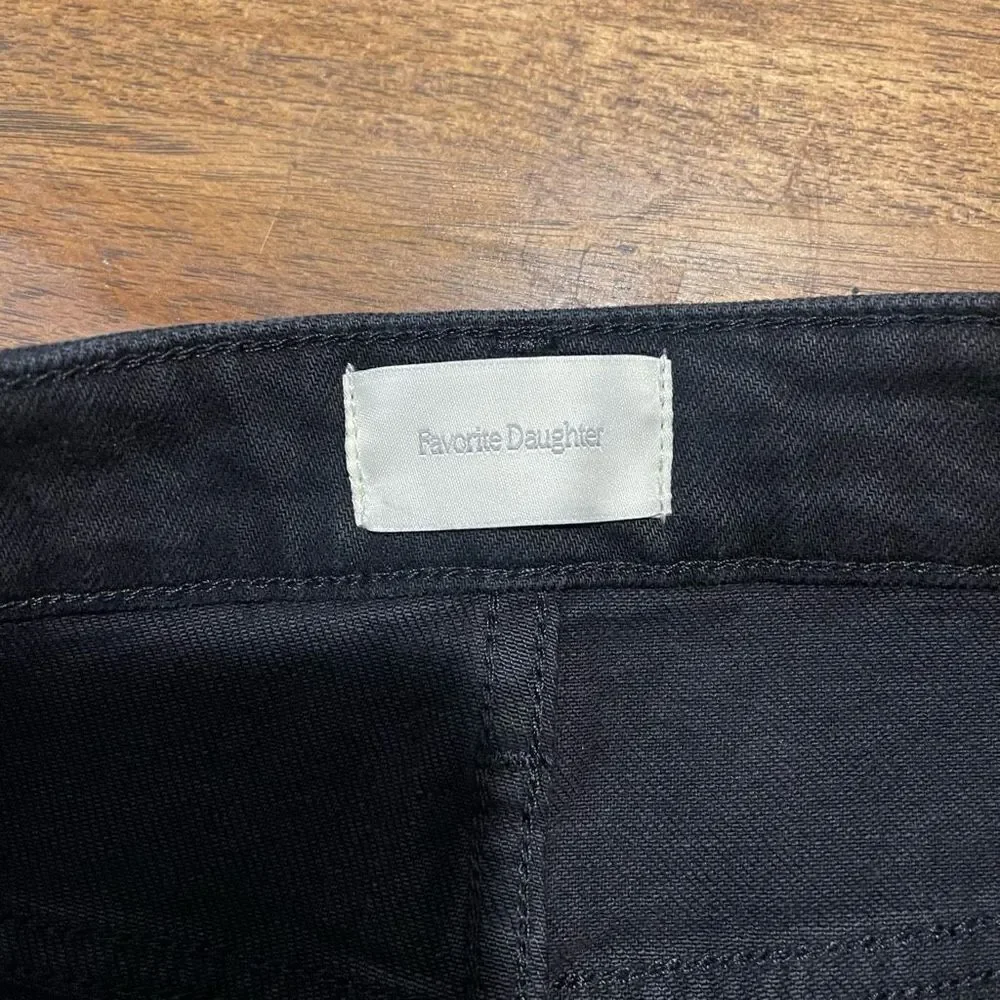 NWT Favorite Daughter The Eva Long Slim Denim Shorts